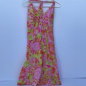 Lilly Pulitzer womens size 10 halter dress.